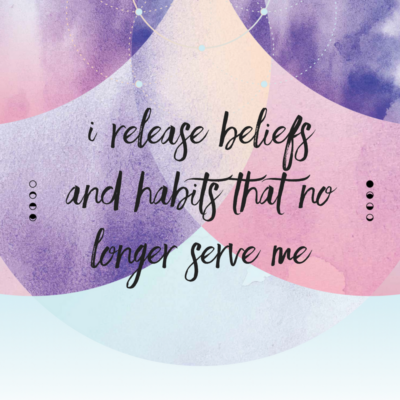 Affirmation - I release beliefs